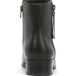 Robyn Zipper Block Heel Ankle Boots