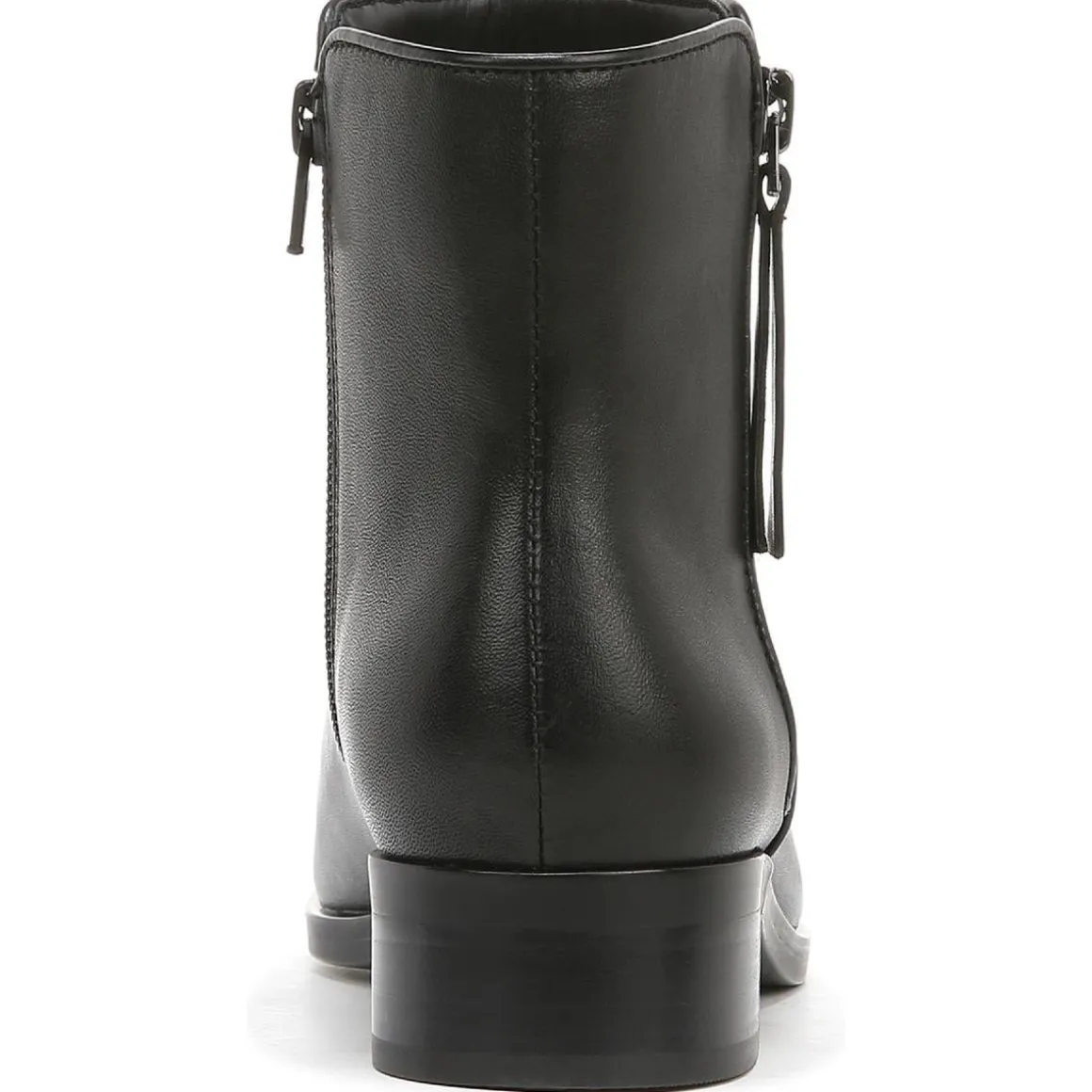 Robyn Zipper Block Heel Ankle Boots