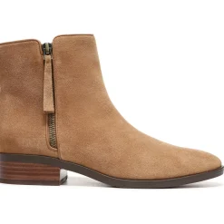 Robyn Zipper Block Heel Ankle Boots