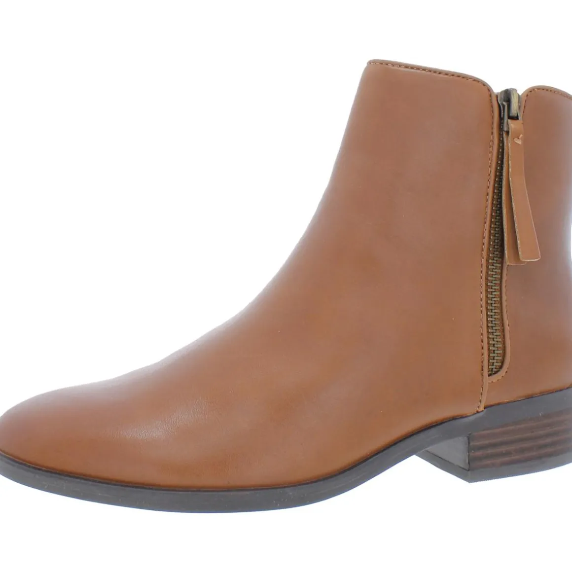 Robyn Zipper Block Heel Ankle Boots