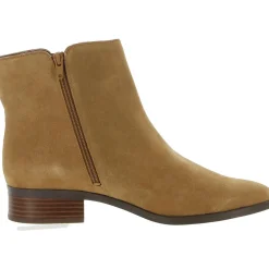 Robyn Zipper Block Heel Ankle Boots