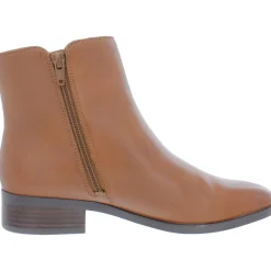 Robyn Zipper Block Heel Ankle Boots