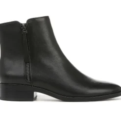 Robyn Zipper Block Heel Ankle Boots