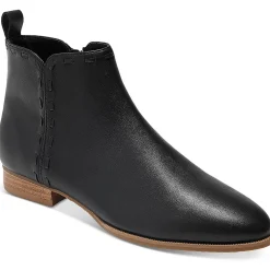 Rollins Zipper Block Heel Ankle Boots
