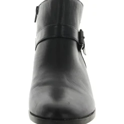 Ronan Zipper Block Heel Booties