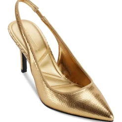 Rosalyn Slip On Stiletto Slingback Sandals