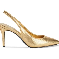 Rosalyn Slip On Stiletto Slingback Sandals