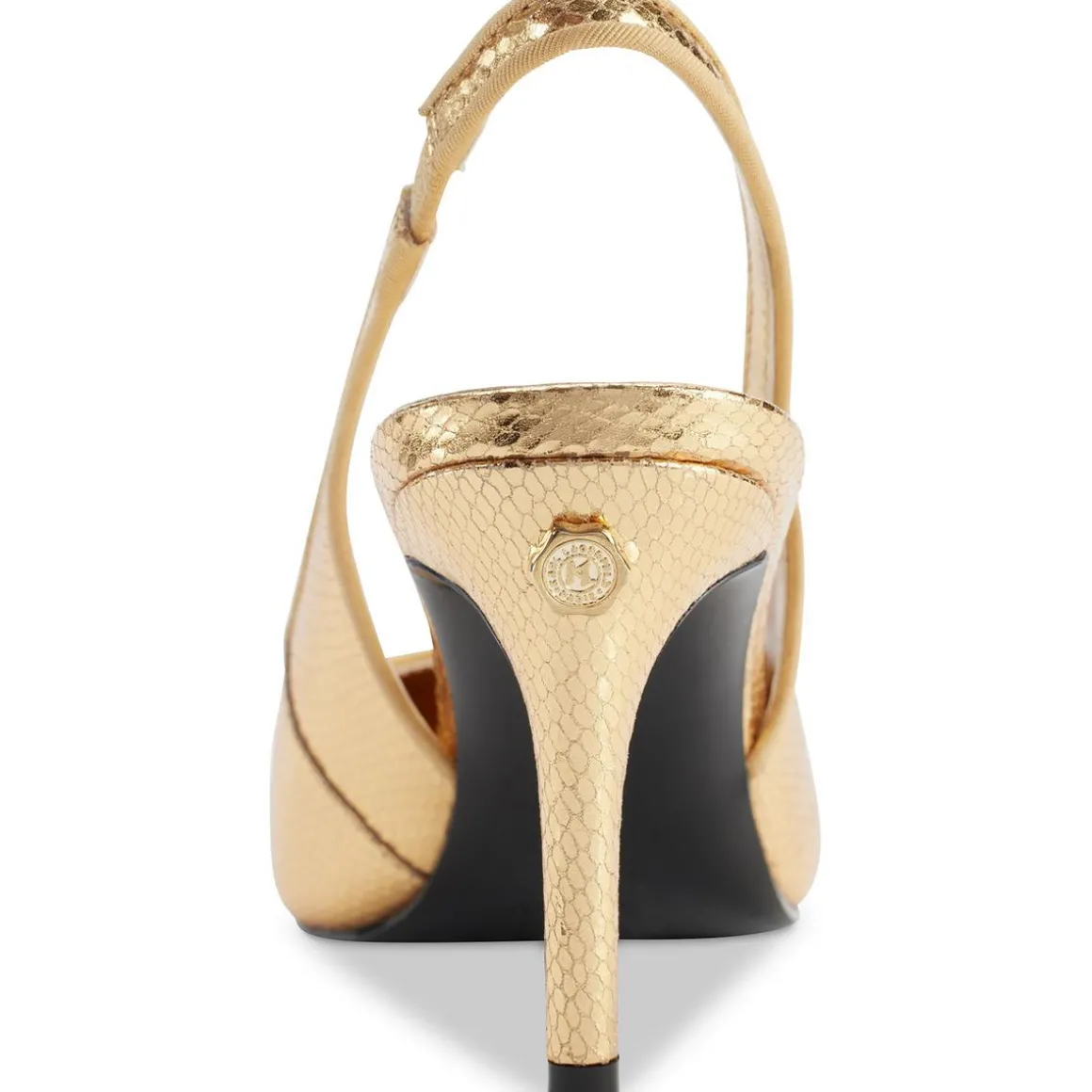 Rosalyn Slip On Stiletto Slingback Sandals