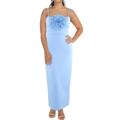 Rosette Evening Dress