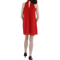 Rosette Halter Dress