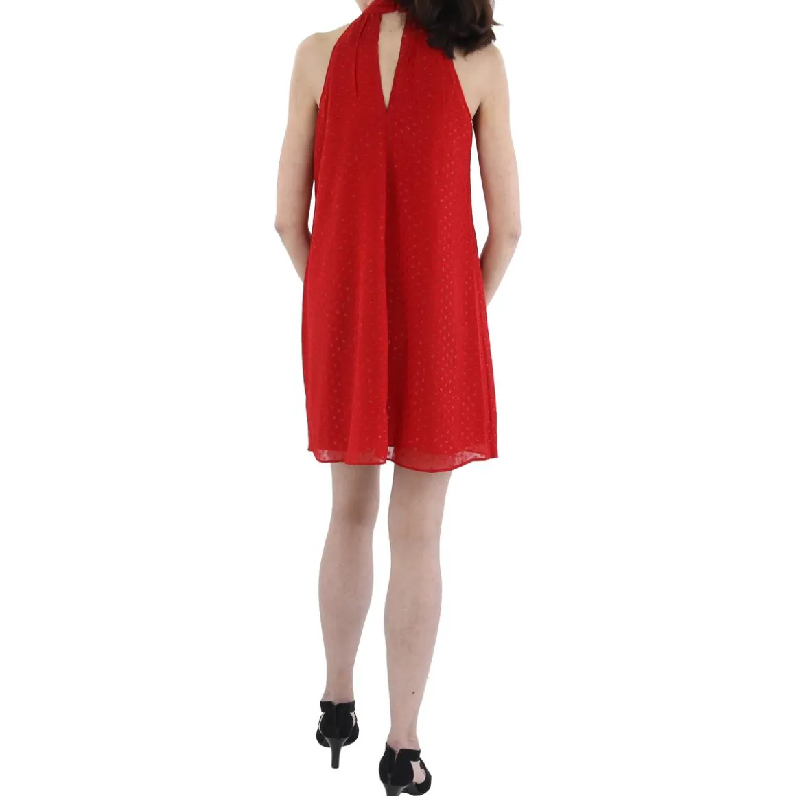 Rosette Halter Dress