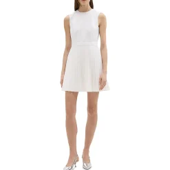 Round Neck Sleeveless Mini Dress