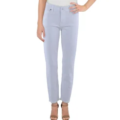 Roxanne Frayed Hem Denim Cigarette Jeans