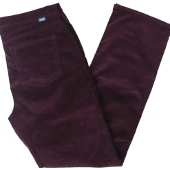 Ruby Corduroy Mid-Rise Straight Leg Pants