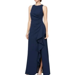 Ruched Evening Dress