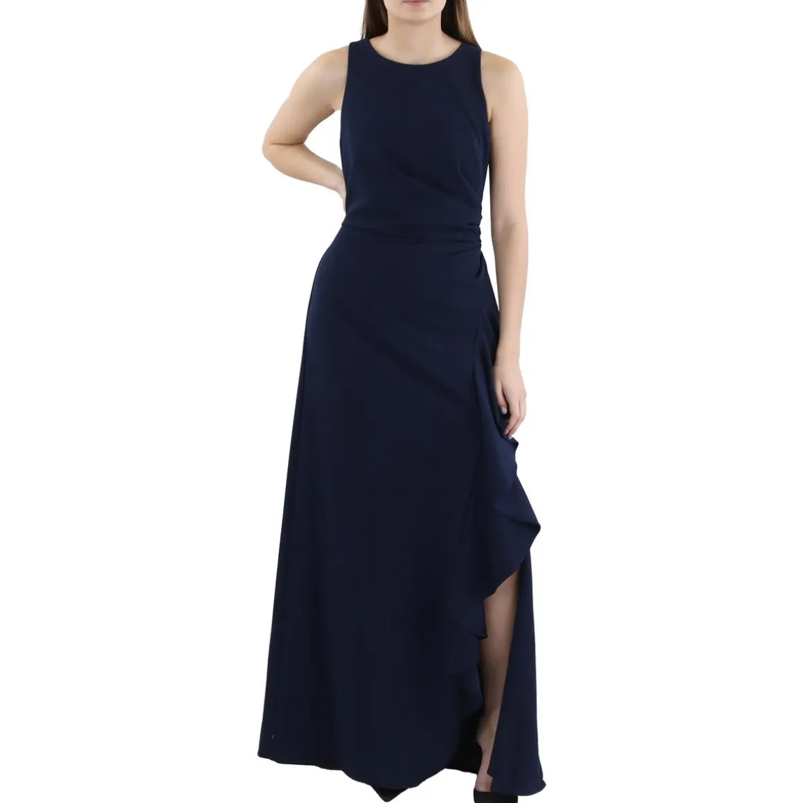 Ruched Evening Dress