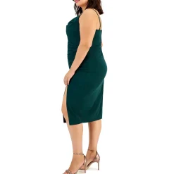 Ruched Drapey Midi Dress