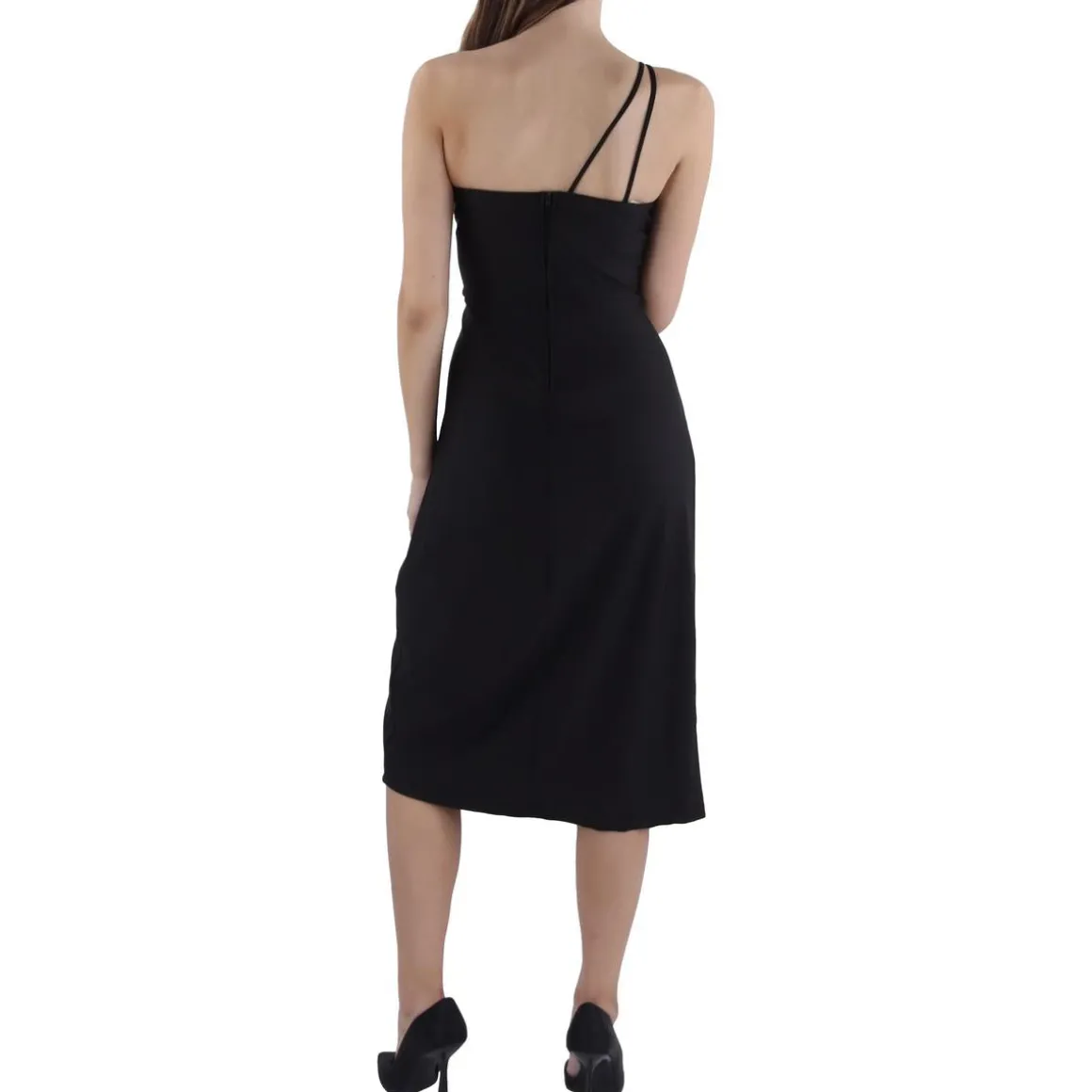 Ruched Midi Midi Dress