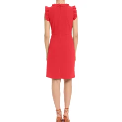 Ruffled Fit & Flare Dress