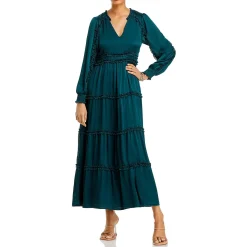 Ruffled Maxi Maxi Dress
