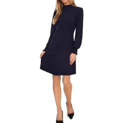 Ruffled Midi Sweaterdress