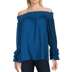 Ruffled Off The Shoulder Blouse