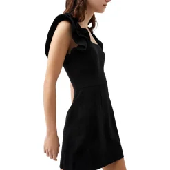 Ruffled Short Mini Dress