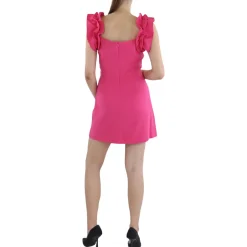 Ruffled Short Mini Dress