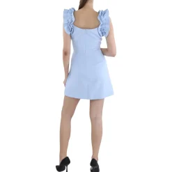 Ruffled Short Mini Dress