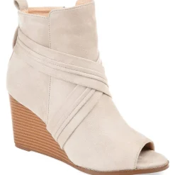 Sabeena Padded Insole Open Toe Booties