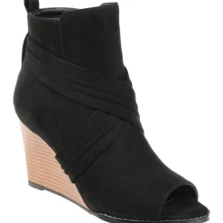 Sabeena Padded Insole Open Toe Booties
