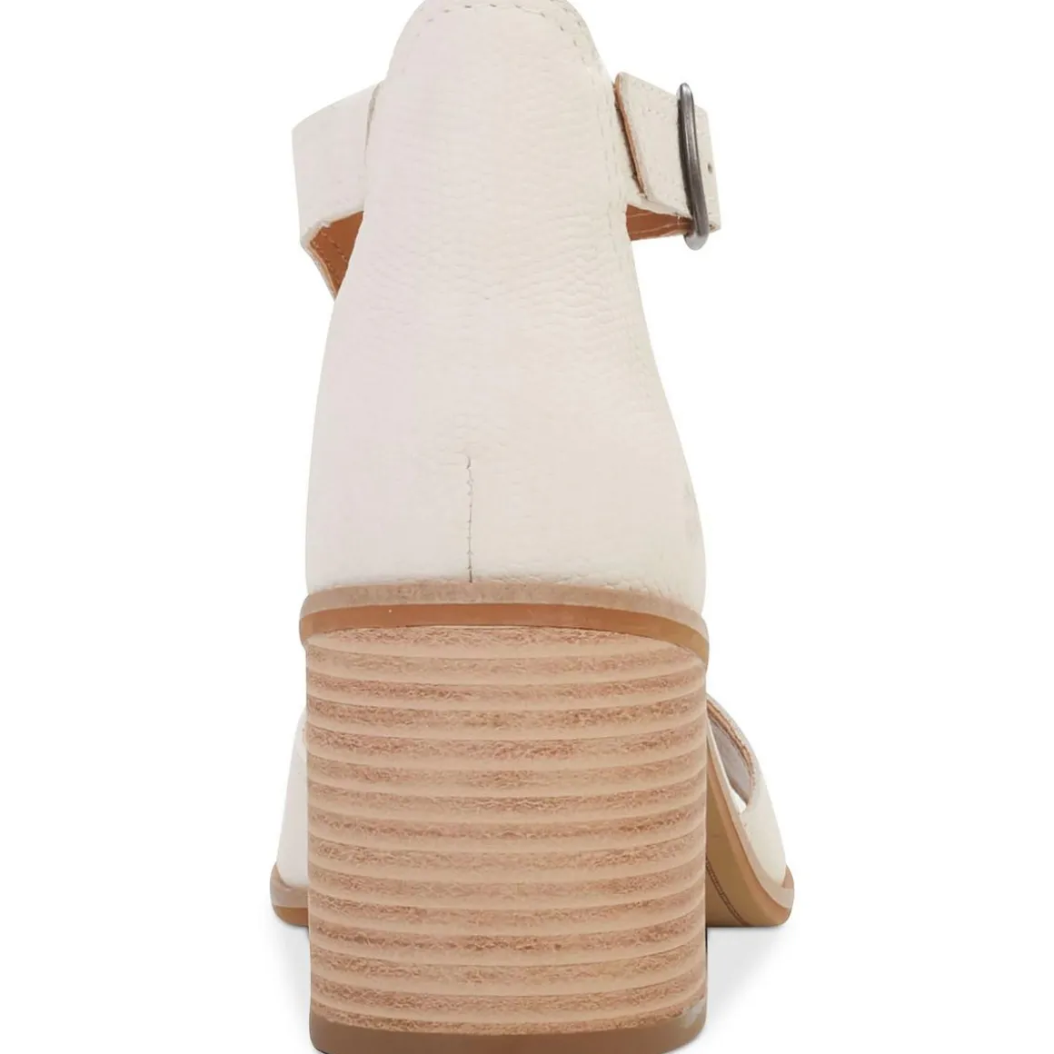 SABENI Leather T-Strap Block Heels