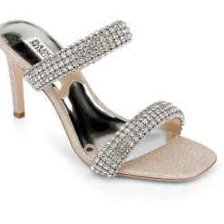 Sade Leather Embellished Heels