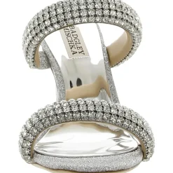 Sade Leather Embellished Heels