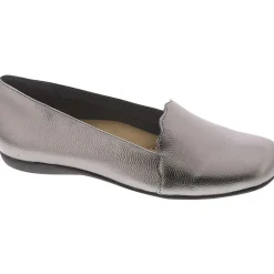 Sage Faux Leather Slip-On Loafers
