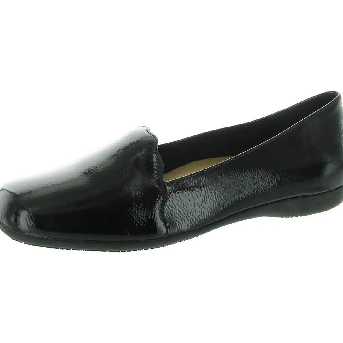 Sage Faux Leather Slip-On Loafers