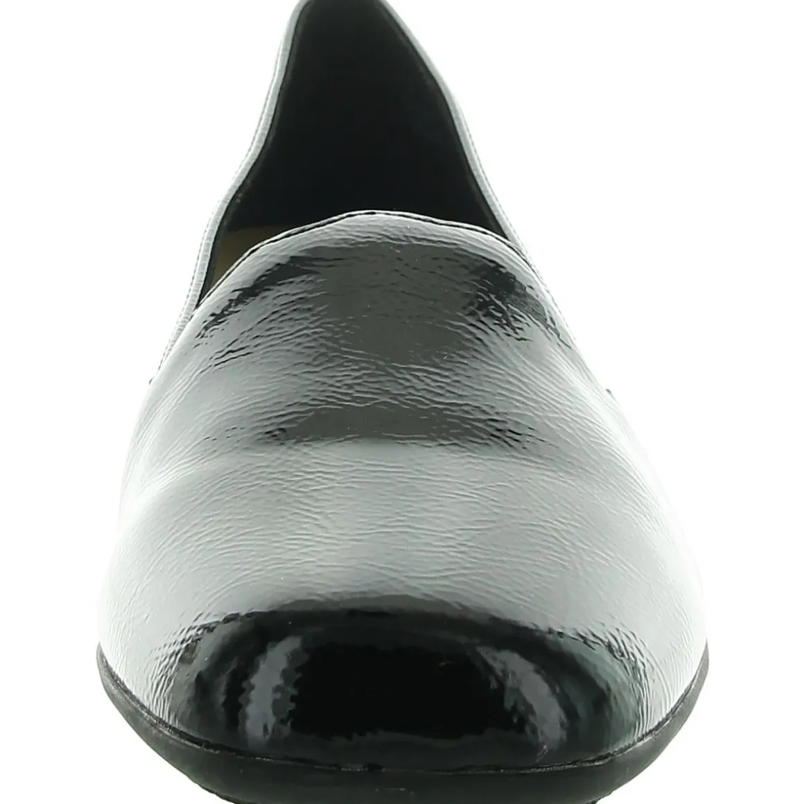 Sage Faux Leather Slip-On Loafers