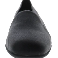 Sage Faux Leather Slip-On Loafers