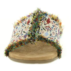 Samara Fringe Slip On Flats