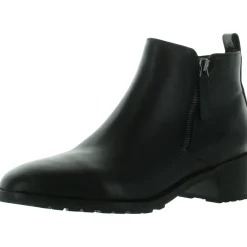 Samara Suede Square Toe Ankle Boots