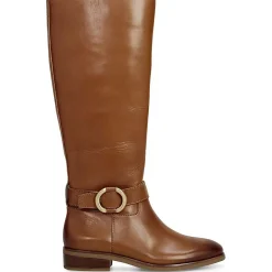 Samtry Block Heel Stacked Heel Knee-High Boots