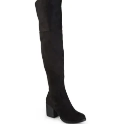 Sana Faux Suede Tall Over-The-Knee Boots