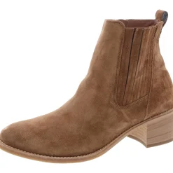Sante Suede Block Heel Booties