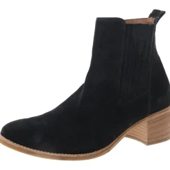 Sante Suede Block Heel Booties
