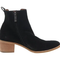 Sante Suede Block Heel Booties
