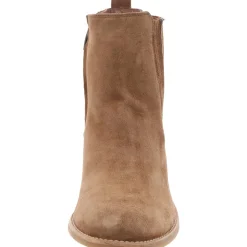 Sante Suede Block Heel Booties