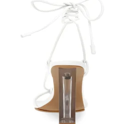 Santeago Faux Leather Strappy Wedge Sandals