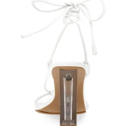 Santeago Faux Leather Strappy Wedge Sandals