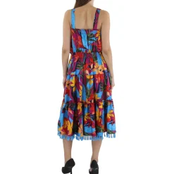 Satin Knee-Length Sundress