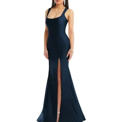 Satin Mermaid Evening Dress